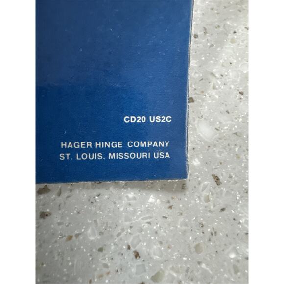 Hager Screen Hangers 2 Sets Wrought Steel Made In St. Louis MO Vintage - Picture 5 of 6